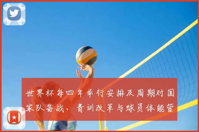 世界杯每四年举行安排及周期对国家队备战、青训改革与球员体能管理的影响